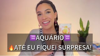 AQUÁRIO♒️- 💡TENTARAM, MAS NÃO CONSEGUIRAM!  AGORA NADA TE TIRA DO SEU CAMINHO.