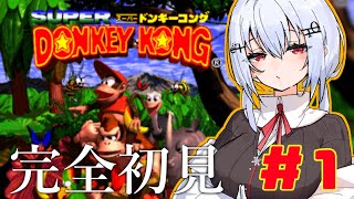 【スーパードンキーコング】過去一苦手な予感がしているJKのドンキーコング【にじさんじ/葉加瀬冬雪】