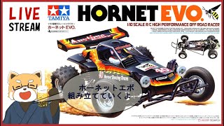 【ラジコン】ホーネットEVO　組み立て③【雑談配信】