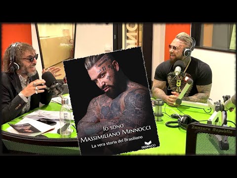 The Brazilian presents his book "I am Massimiliano Minnocci" in the studio - La Zanzara, June 17,...