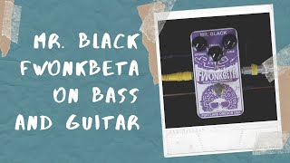 Video thumbnail for Mr. Black Fwonkbeta Bass and Guitar Demo by Get Offset