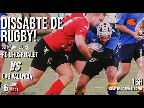 RC L'Hospitalet vs CAU Valencia - J12 División de Honor B - Grupo B1 2020-2021