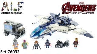 Lego Super Heroes 76032 The Avengers Quinjet City Chase - Lego Speed Build Review by AustrianLegoFan