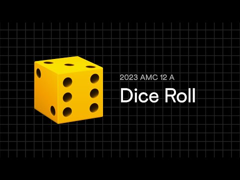 A challenging probability problem | 2023 AMC Grade 12