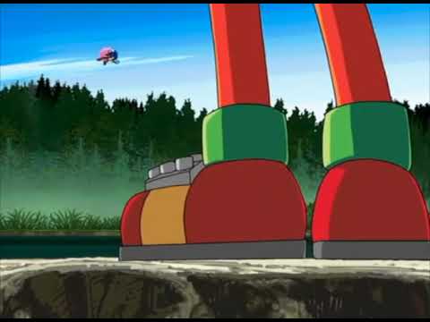 Sonic X Comparison: Knuckles Save Sonic From The Floating Balloon (Japanese VS English)
