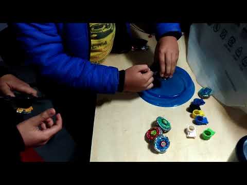 Beyblade fight with Parth,Jatin and Riya