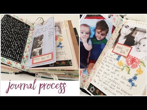 junk journal with me  process video ideas tips
