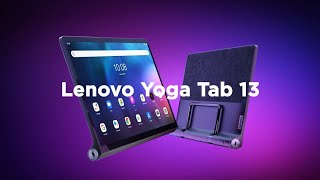 Video 0 of Product Lenovo Yoga Tab 13 Tablet (2021)