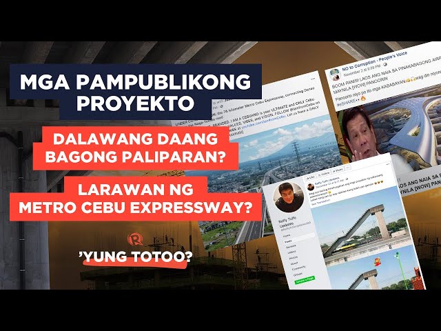 [WATCH] ’Yung Totoo?: 5 fact check tungkol sa mga pampublikong proyekto