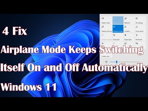 Airplane Mode Keeps Switching Itself On and Off Automatically in Windows 11- 4  Fix