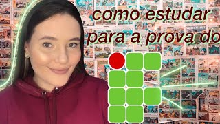 COMO ESTUDAR PRA PROVA DO IF I como eu me preparei e fui a segunda colocada