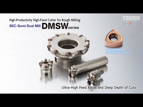 DMSW Series - High Feed Cutter for Rough Milling