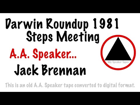 Jack Brennan AA Steps Meeting 1981