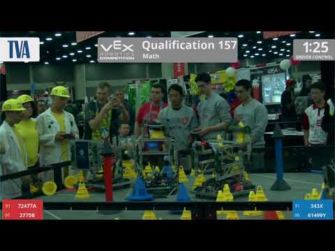 2018 VRC Math Q157 - 72477A 2775B vs 343X 61499Y - 107 to 5
