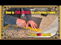 How To Cut Glass For A Broken Picture Frame Easy DIY Glass Cutting Tutorial