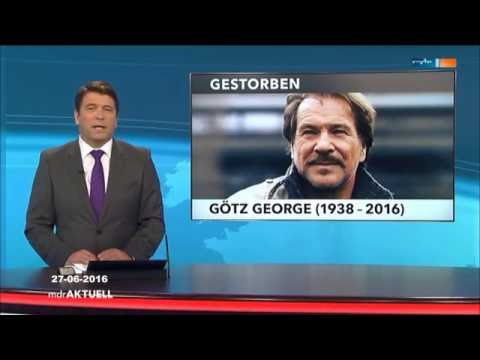 bericht mdr aktuell zum tod von götz george