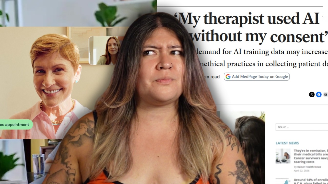 AI is about to ruin therapy for all of us and we don't even realize it's happening