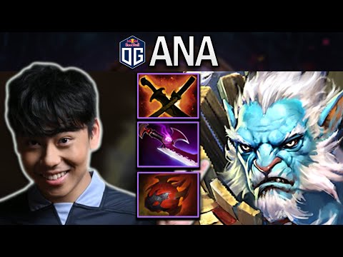 OG.ANA SMURF PHANTOM LANCER WITH SILVEREDGE - DOTA 2 7.30 GAMEPLAY