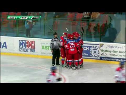 Aug 27, 2016 4Nations U20: Klim Kostin goal vs Czech