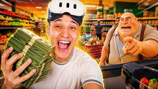 اصلانو فتح سوبر ماركت بنظارة VR وكسب فلوس كتير 😂 لكن صاحب المحل ضربنى !! اصلانو فتح سوبر ماركت بنظارة VR وكسب فلوس كتير 😂 لكن صاحب المحل ضربنى !!