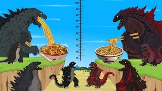 Download lagu Evolution of GODZILLA vs Evolution of SHIN GODZILLA: Story of Transformation??? - FUNNY CARTOON mp3