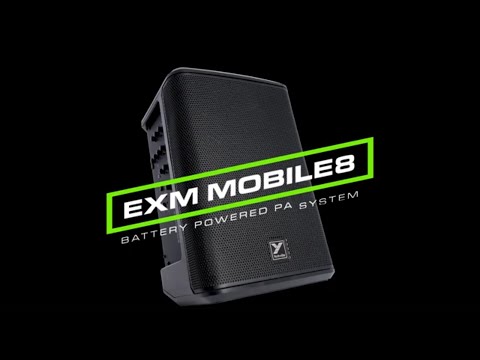 EXM Mobile8  Overview  - Three-Way Battery Powered Portable PA System