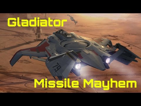 Star Citizen - Gladiator Missile Mayhem
