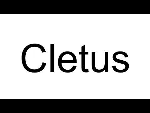 How to Pronounce Cletus (English)