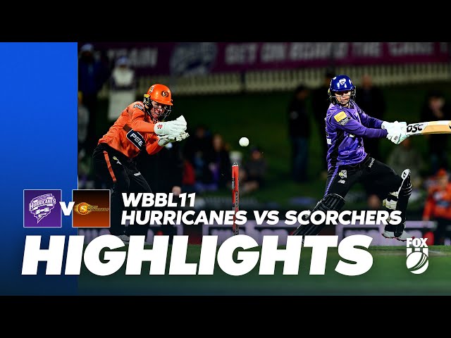 Hobart Hurricanes vs Perth Scorchers | WBBL11 | Full Match Highlights I Fox Cricket Hobart Hurricanes vs Perth Scorchers | WBBL11 | Full Match Highlights I Fox Cricket