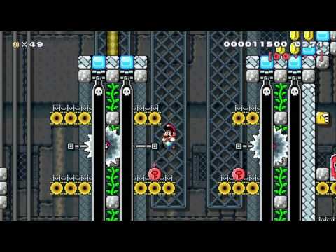 W7~ Blueberry Snap by Kosten - SUPER MARIO MAKER - NO COMMENTARY 1AW