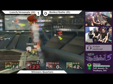 Blacklisted 5 Doubles WQ - Lunchables/Arsenals (G) vs Boiko/Gallo (R)