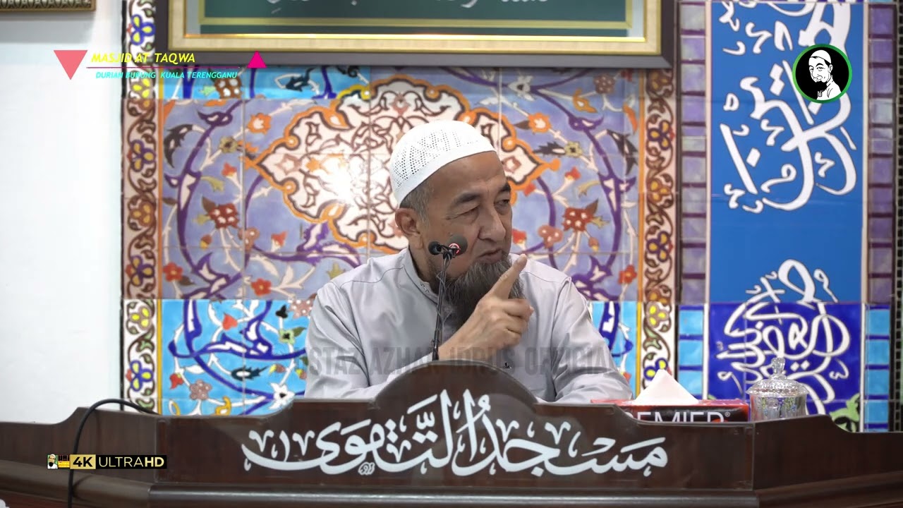 AJK Masjid Asingkan Makanan Jamuan Untuk Bawa Balik Ke Rumah - Ustaz Azhar Idrus