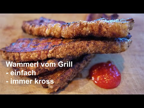 krosses Wammerl vom Grill, wenig Aufwand, gelingt immer