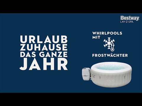 Entdecke den LAY-Z-SPA® Whirlpool Tahiti AirJet™ von Bestway® mit Massagedüsen und LED-Beleuchtung