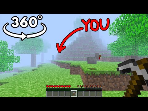 360° POV: Herobrine in Minecraft