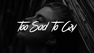 Sasha Sloan - Too Sad To Cry (Lyrics)