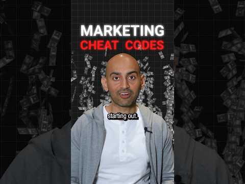 Marketing Cheat Codes I Wish I Knew When I Started Out