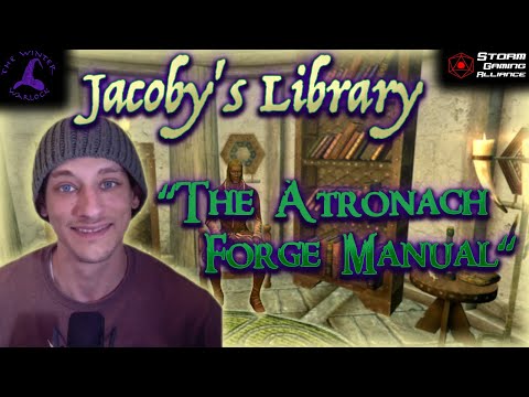The Atronach Forge Manual- Jacoby's Library [Skyrim] #skyrim #skyrimletsplay