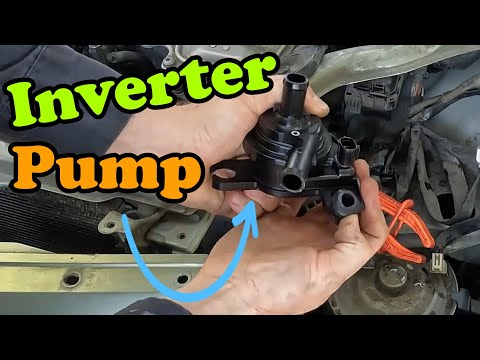 2004-2009 Toyota Prius Inverter Water Pump Replacement How To DIY