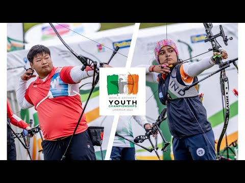 China v India – recurve U21 mixed team bronze | Limerick 2023 World Archery Youth Championships