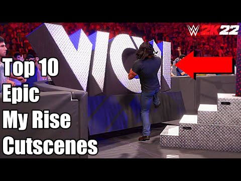 WWE 2K22: Top 10 der epischen Zwischensequenzen von My Rise