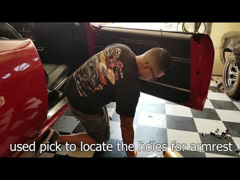 INSTALLING CHEVELLE DOOR PANLES FROM SPEEDWAY MOTORS!