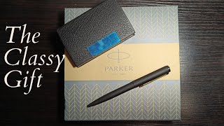 Parker Pen and Card Holder | Parker Wallet | Gift Set Under 500