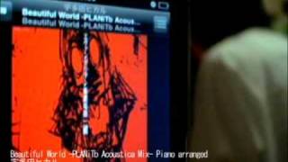Beautiful World  -PLANiTb Acoustica Mix-  Piano arranged