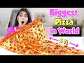 Making The World S Biggest Pizza दुनिया का सबसे बड़ा पिज्ज