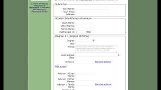 Math Genealogy Project New Data Tutorial