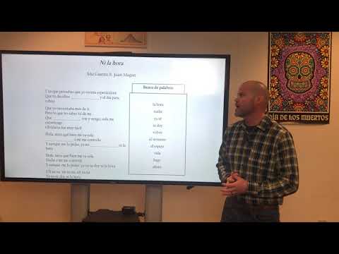 Song/Canción: Ni la hora de Ana Guerra ft. Juan Magan