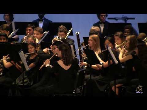 Panther Creek High School Concert Band performs West Highlands Sojourn on 3/22/2018