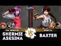 KOF XV SHERMIE ASESINA Athena Leona Shermie BAXTER Yuri Benimaru Isla ️Replay Match 5 26
