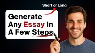 Instantly Generate High-Quality Essays with Textero - a Smart AI Tool